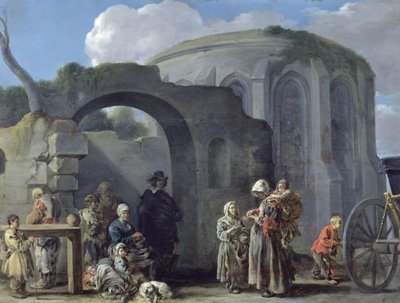The Beggars by Sébastien Bourdon